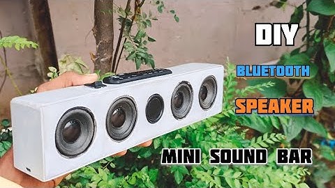 How To Make Bluetooth Soundbar Using A PVC Pipe || Bluetooth Speaker कैसे बनाये | #trending #diy