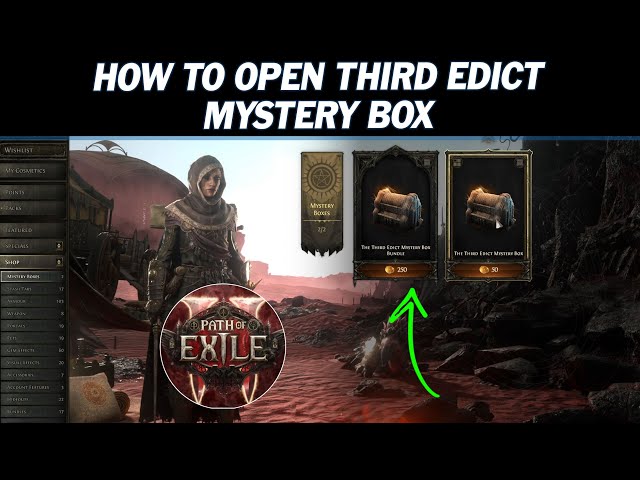 Path of Exile 2 - How to Open the Third Edict Mystery Box - YouTube
