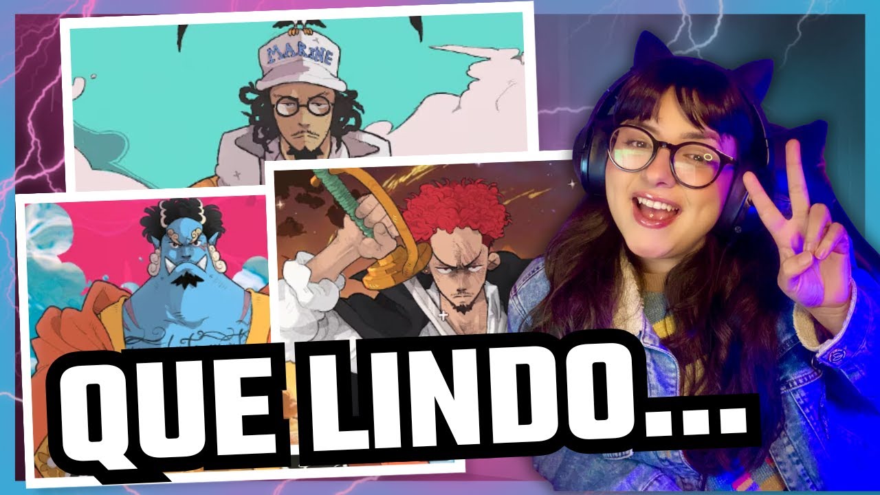 Shanks, Jinbe e Sengoku do RodrigoZin | REACT