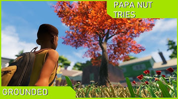 Honey I Shrunk the Kids + Minecraft? PapaNut Tries: Grounded