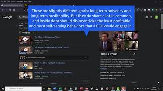 ACCT 514: Contracts and Incentives Lecture 1