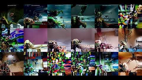 Rêverie: trial & error experiments (Stable Diffusion using Deforum + Parseq)