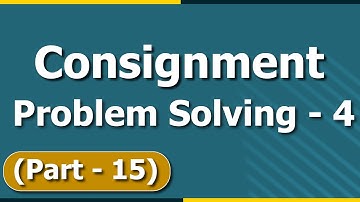Consignment Accounting Problem Solving | Goods Sent at Invoice Price | Letstute Accountancy