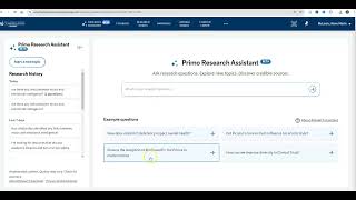 Research Assistant Tutorial