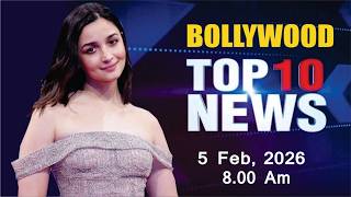 Bollywood News Today Alia Bhatt Shraddha Kapoor Mrunal Thakur Border 2 5 Feb 2026 8 Am
