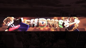 Minecraft Bannner Speedart - Shdws - Minecraft GFX #2