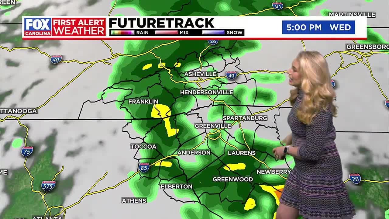 Heavy rain prompts First Alert Weather Days Wednesday and again this ...