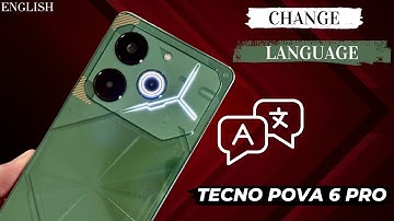 How to Change Language in Tecno Pova 6 Pro | Fillipino, Nigerian etc