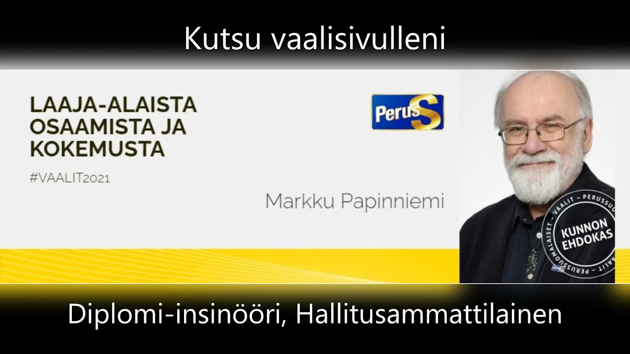 Vaalisivuni: 