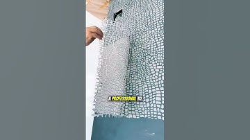 "Amazing Wall Texture Design Using Stencil | Decorative Plaster Technique | Satisfying Wall Art"