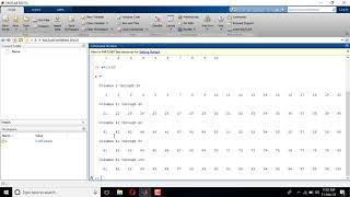 Tutorial 5, Declearing Array in Matlab