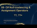 C# Null-Coalescing Operators | ??, ??= | C# Basic for Beginners | Learn C# Step by Step