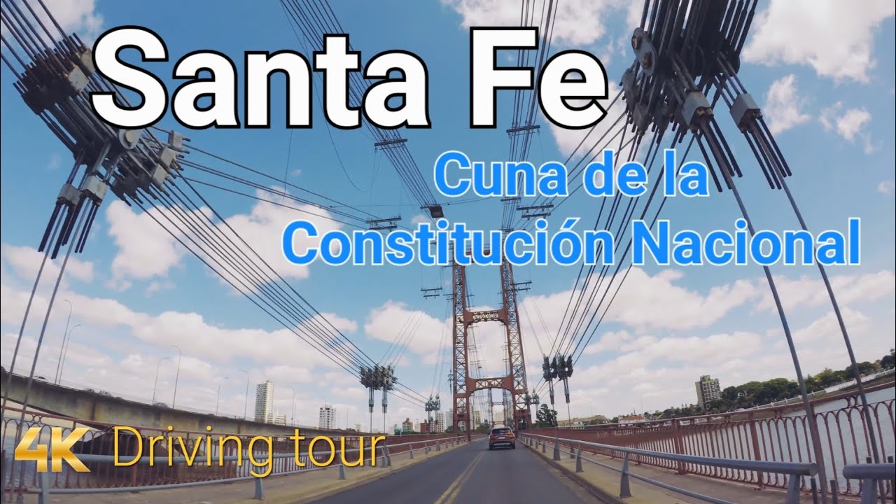 Santa Fe 4k Driving tour