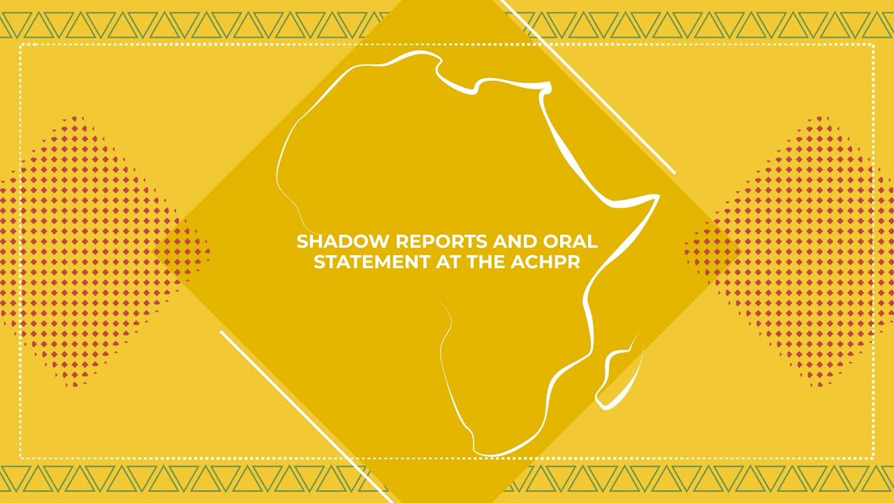 ACHPR- The importance of Alternative Reports