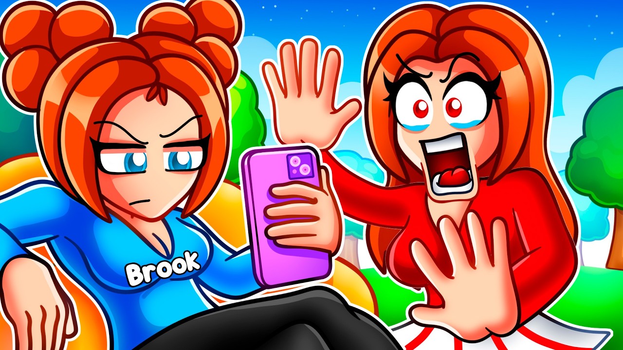 ONLY TEXTING for 24 HOURS in Roblox Snapchat!