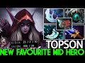 TOPSON [Drow Ranger] New Favourite Mid Hero Insane Blink Build Dota 2