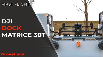 DJI DOCK - FIRST FLIGHT