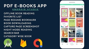 PDF Ebook Reader App | Admin App (Android Studio) | #EbookApp