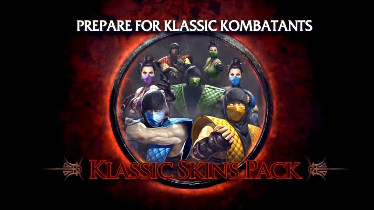 shaolin Mortal Kombat DLC: Klassic Skins Pack