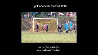 Gol Indonesia Football 1213