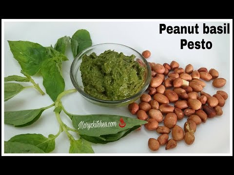 PEANUT BASIL PESTO RECIPE