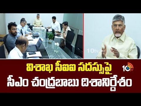 విశాఖ సీఐఐ సదస్సుపై సీఎం చంద్రబాబు దిశానిర్దేశం | CM Chandrababu | CII Conference Visakhapatnam | - 10TVNEWSTELUGU