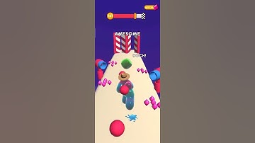 Blob Runner Level 161. unlimited diamond. best action, adventure, running game. #shorts