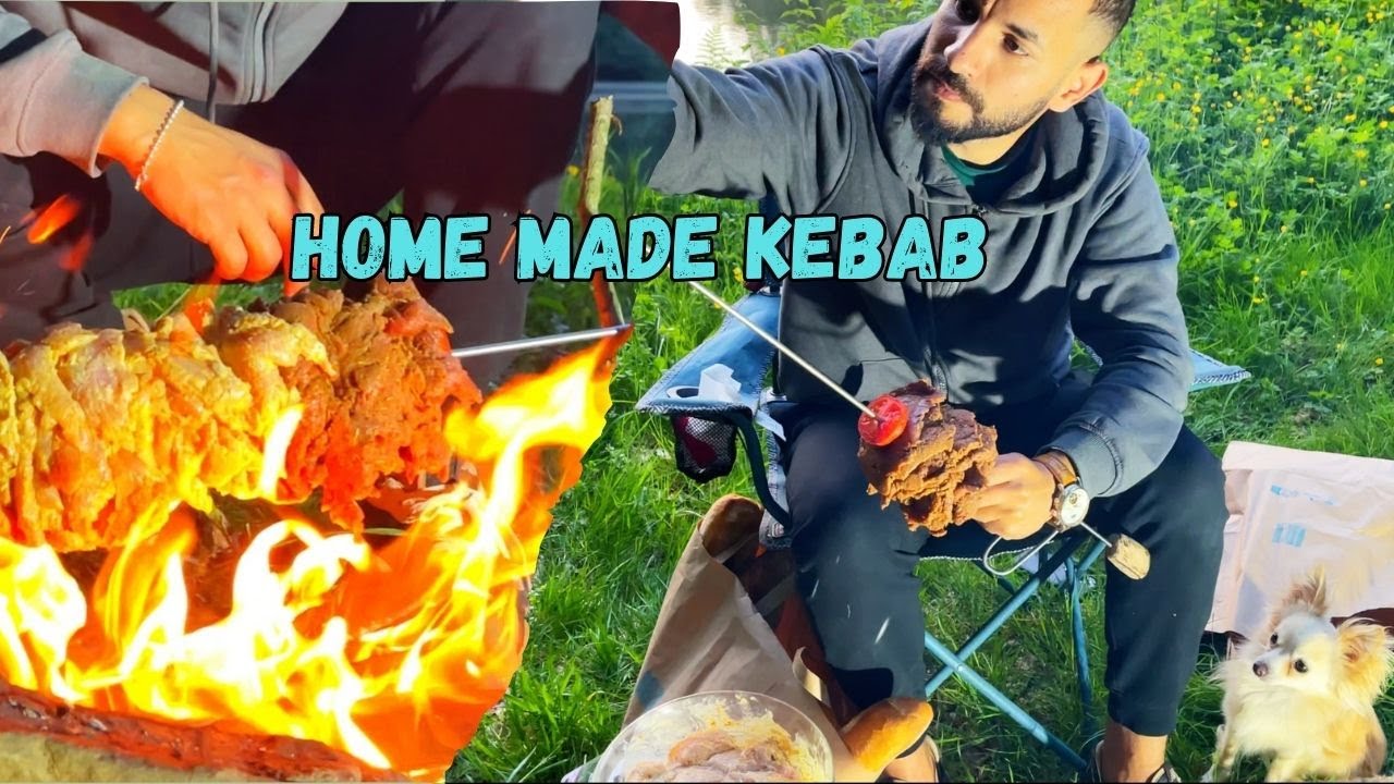 HOME MADE KEBAB COOKED IN THE CHATEAU FORESTJUST MO ⁠vevor.official 
