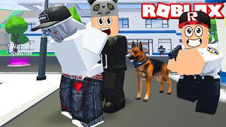 Polis Olduk!! Köpeğimiz Var  Panda ile Roblox Police Tycoon