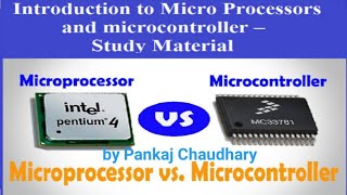 Microprocessor and microcontroller
