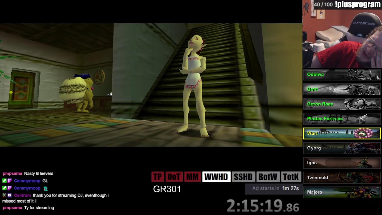 3D Zelda God Run! | MM Any% No-Hit/No-Damage Derust | !godrun !lasthit