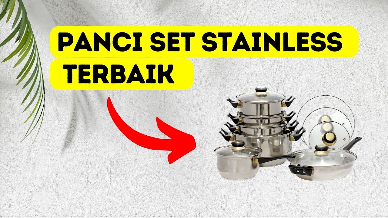 Merk Panci Stainless 1 Set Terbaik
