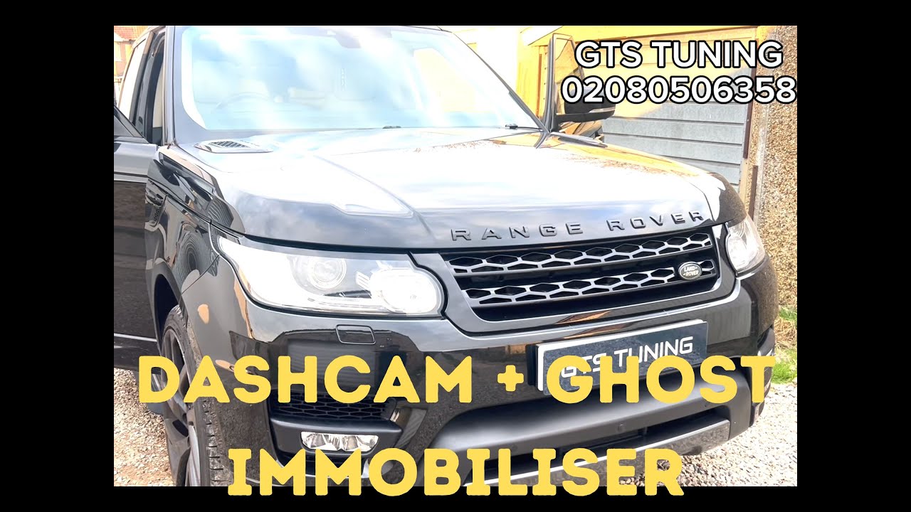 Range Rover Sport Front and Rear Dash Cam Install + Ghost 2 immobiliser with Phone Call Alerts!