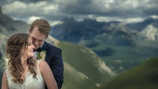 Tunnel Mountain Wedding Videography in Banff, Alberta