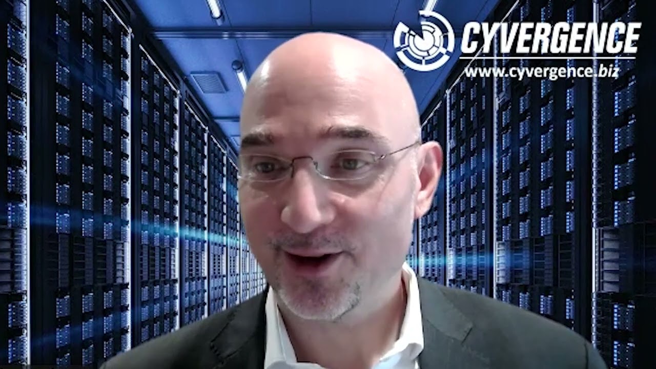 Mr. Matthew Webster, at Cyvergence, speaks at the Waterfalls Global Health Cyber Security Summit