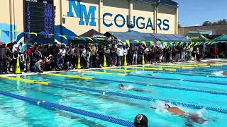 New League Record! Var Boys 100y Breaststroke. MVAL Swim Championships 2024