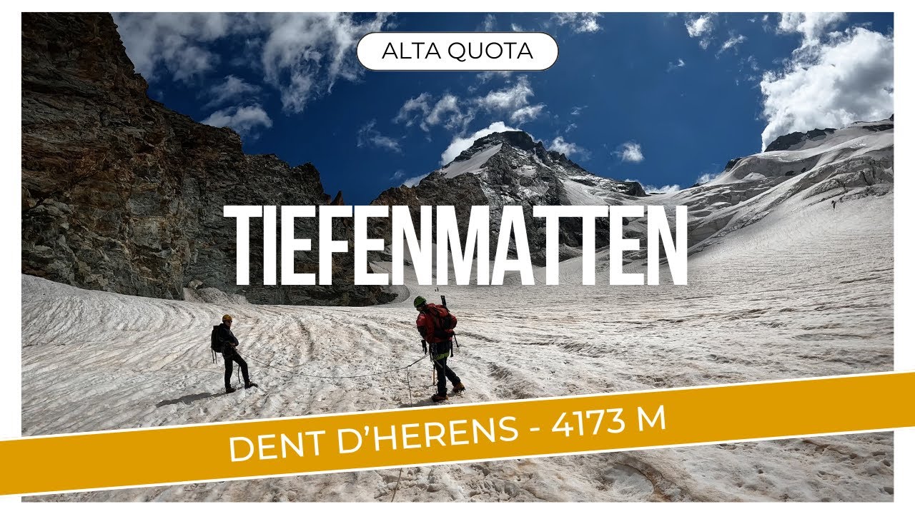 Dent d'Herens (4173 m) - Cresta Tiefenmatten
