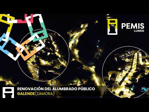 GALENDE (Zamora) Renovación del Alumbrado Público del Municipio | PEMIS LUMEN