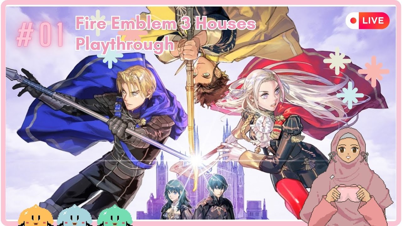 From a Mercenary to a Professor | Fire Emblem 3 Houses #01 [EN/ID]