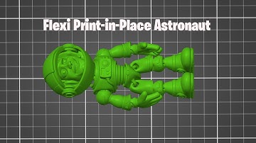 Flexi Print-in-Place Astronaut