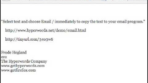 From Hyperlinks to Hyperwords.