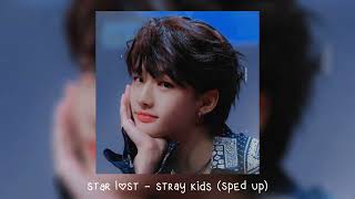 star lost - stray kids (𝒔𝒑𝒆𝒅 𝒖𝒑) Resimi