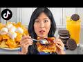 I Tested the MOST UNUSUAL Tiktok FOOD COMBOS!🍴