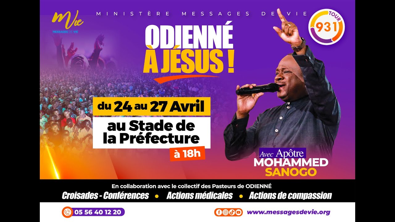 TOUR 931  ODINN   LA FINALE  26042024  Pasteur Mohammed SANOGO