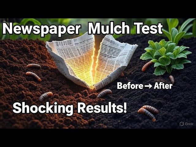 Is Newspaper Safe for Vegetable Gardens 