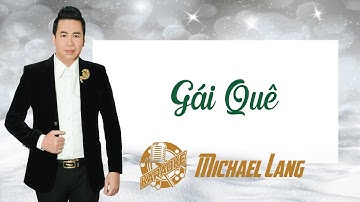 Gái Quê  - Michael Lang ft  Ngọc Sơn [Karaoke]