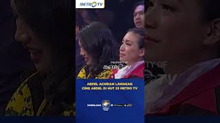 Abdel Achrian Lawakan Cing Abdel di HUT 23 Metro TV #shorts