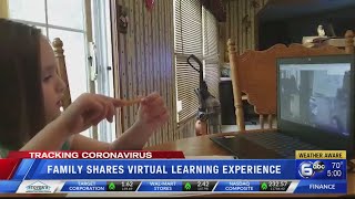 Cocke County family shares virtual learning experience