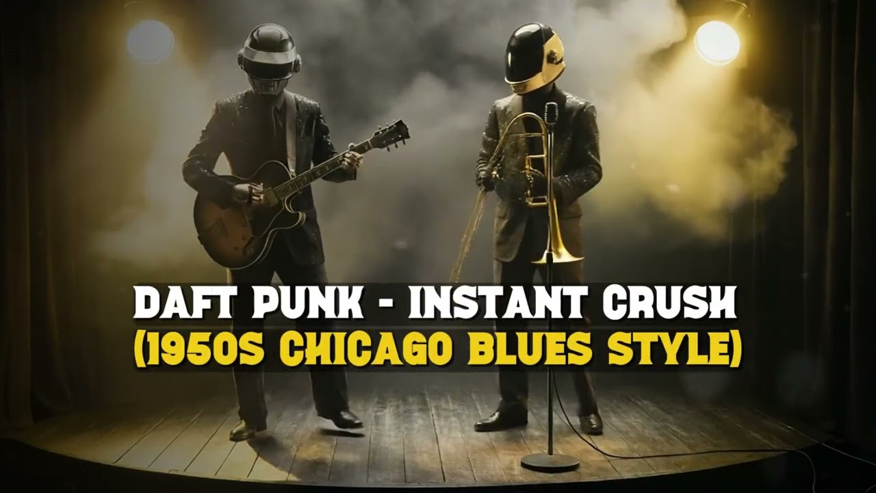 If Daft Punk was a 50s Soul Singer: Instant Crush (Vintage Cover)