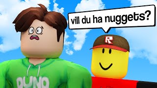 Obehagliga NPCs i Roblox spelet...